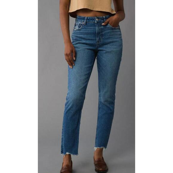 American Eagle Outfitters Denim - American Eagle Dark Wash Mom Jean, Women's Size 2